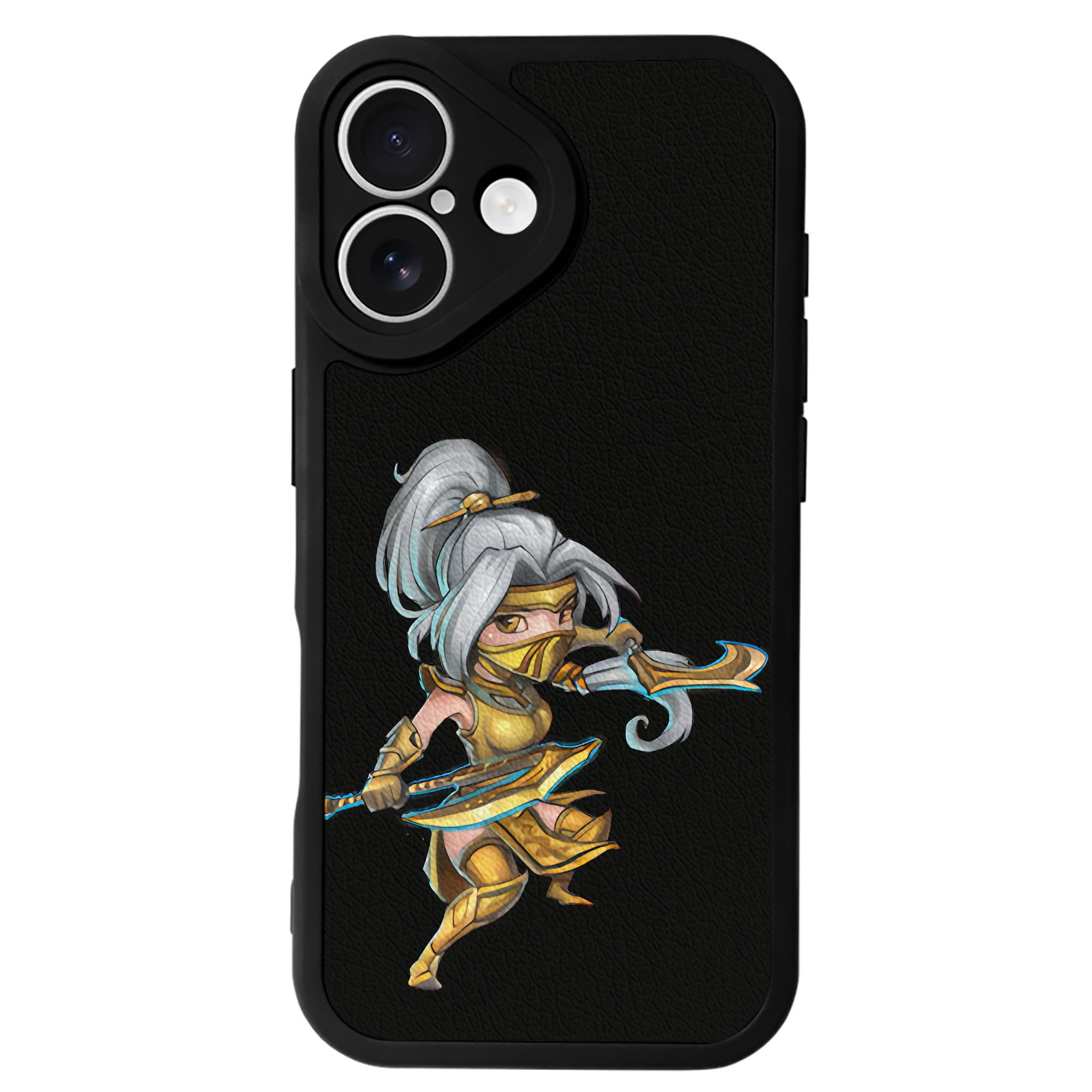 リーグ・オブ・レジェンド League of Legends LOL 【iPhone 16シリーズ対応】シリコンスマホケース（レザー調） 材質：シリコン